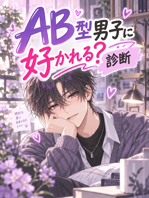 AB型男子に好かれる？診断