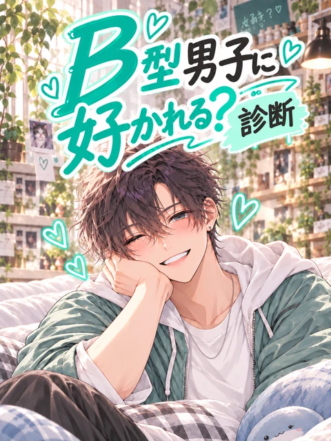 B型男子に好かれる？診断