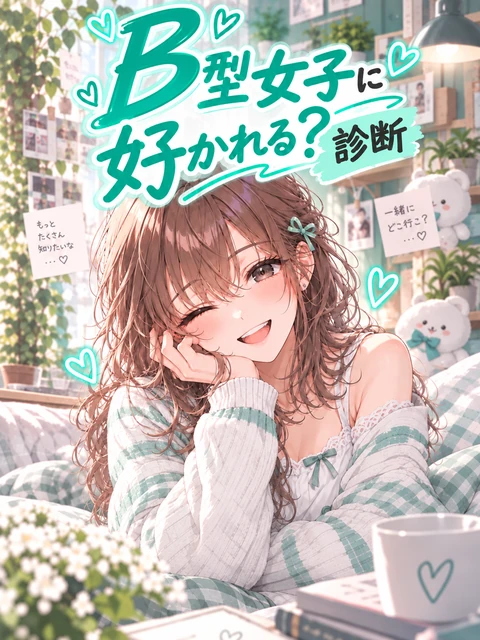 B型女子に好かれる？診断
