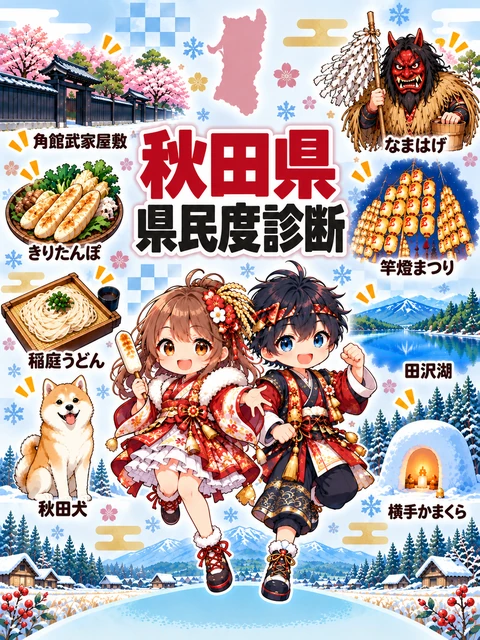 秋田県民度診断