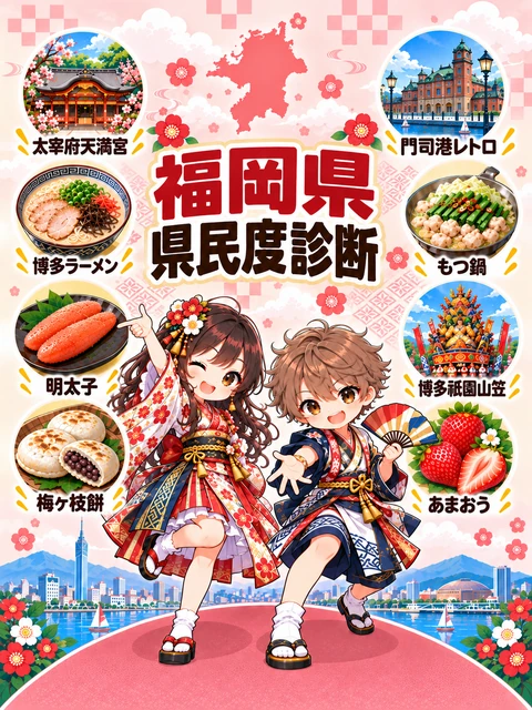 福岡県民度診断