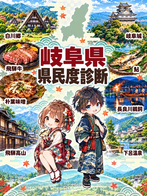 岐阜県民度診断
