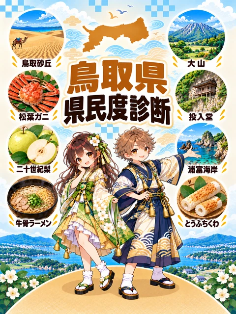 鳥取県民度診断